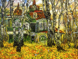 "Dacha In Autumn,
Shartash"
mixed tech. 45 õ 57
1985