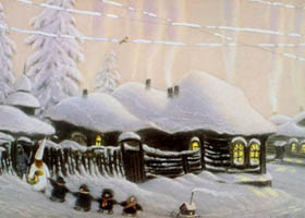 "We Where Given
A Bath Toward Christmas"
mixed tech. 55 õ
70 1990