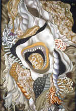 Diptych. "Vegetable motives". 1996. Batique.