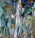 Gefsiman garden. Tapestry. 1996. (by M.Brusilovski)