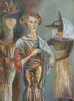 The Hermitage Museum. 55,5�40. MDF, oil.1995.