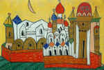 �Russia�	paper, pastel	40*60cm	1996