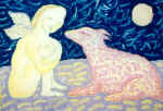 �Dreams�	paper, pastel	60*80cm	1999