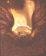 "Eternity of revival", canvas, oil, 170�139, 1992�.