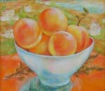"Peaches"  2000, oil, 43�50 cm