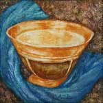 "The cup of Suria"  2000, oil, 30�30 cm