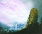 "Rock", canvas, oil, 80�100, 1999.