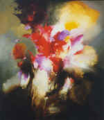 "Scarlet Bouquet", canvas, oil, 81,5�69, 1995.