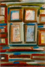 From "windows" series paper, mixed technique.1996 50�40