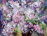"Lilac". Canvas, oil. 40�50 2001