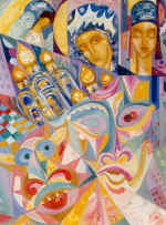 Christmas Eve. 55�40. Canvas, oil, 1996