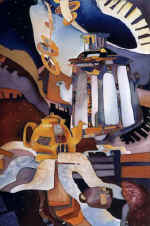 Senior Lecturer O.V.Arapova Still-Life with a Samovar No. 1 Batik 